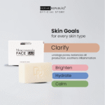 Dermorepubliq Niacinamide Clarifying Face Bar Soap - 100 G - Image 3