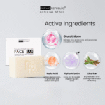 Dermorepubliq Glutathione + Kojic + Alpha Arbutin Power White Body Bar - 135 G - Image 4