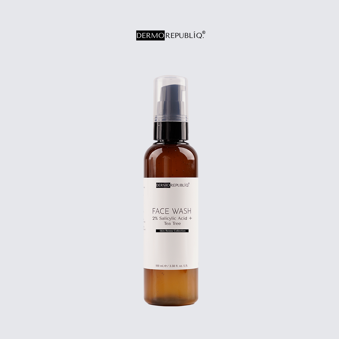 SFW Dermorepubliq Skin Renew 2% Salicylic Acid + Tea Tree Face Wash - Image 1