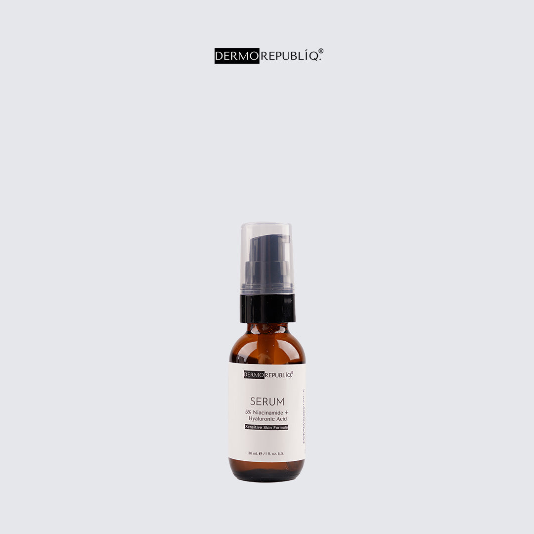 Dermorepubliq 5% Niacinamide + Hyaluronic Acid Sensitive Skin Formula Serum - 30 mL - Image 1
